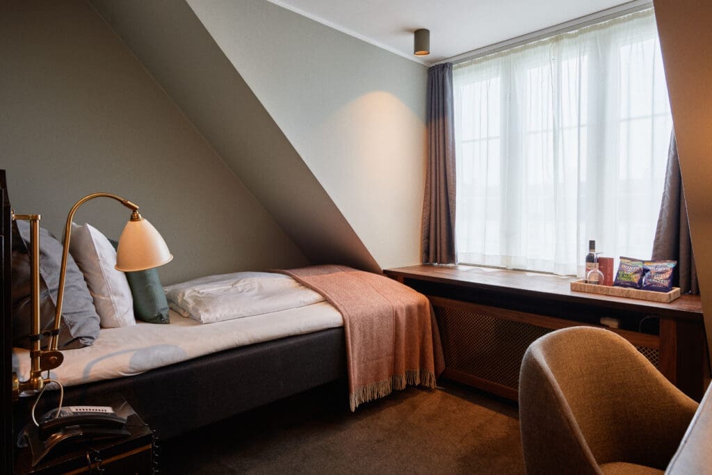 single værelse på hotel skt annæ i københavn